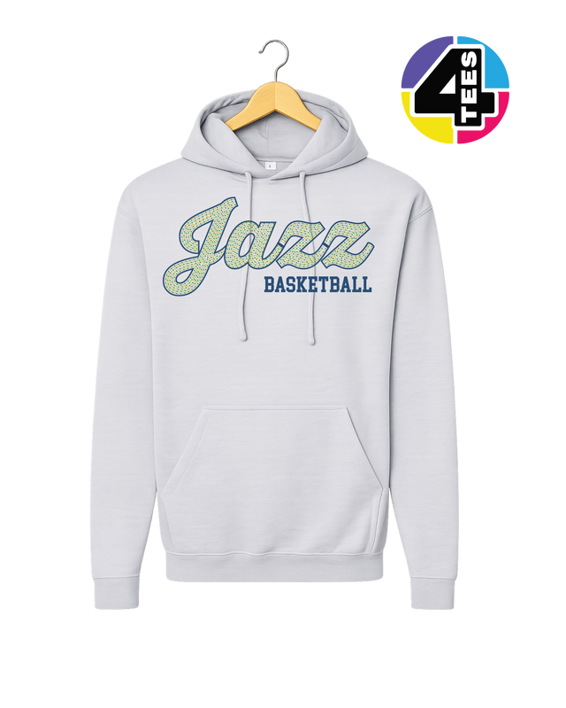 Jazz Spangle Basketball Hoodie