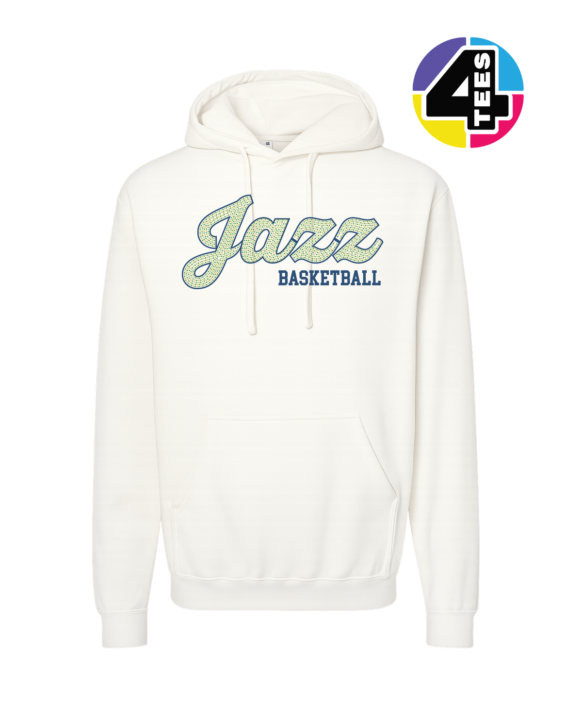 Jazz Spangle Basketball Hoodie