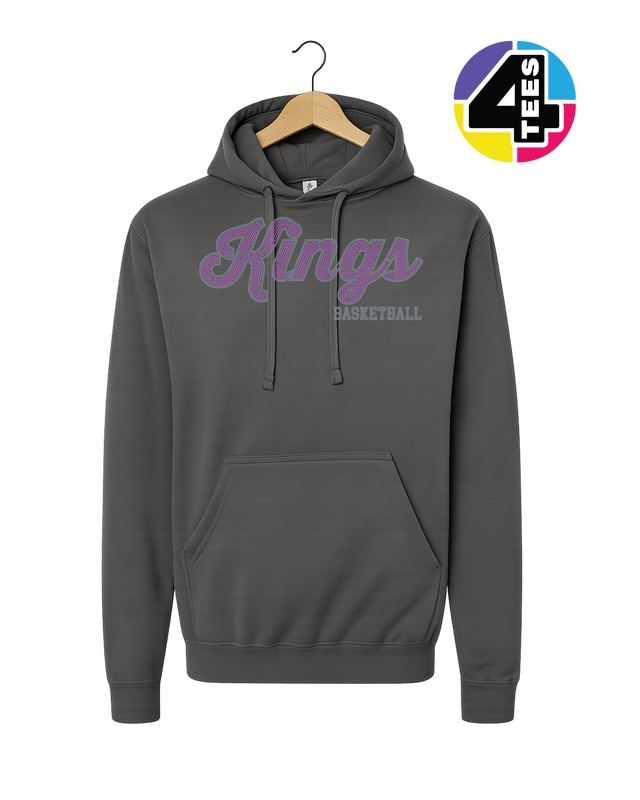 Kings Spangle Basketball Hoodie