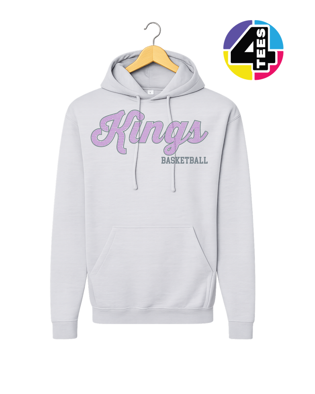 Kings Spangle Basketball Hoodie