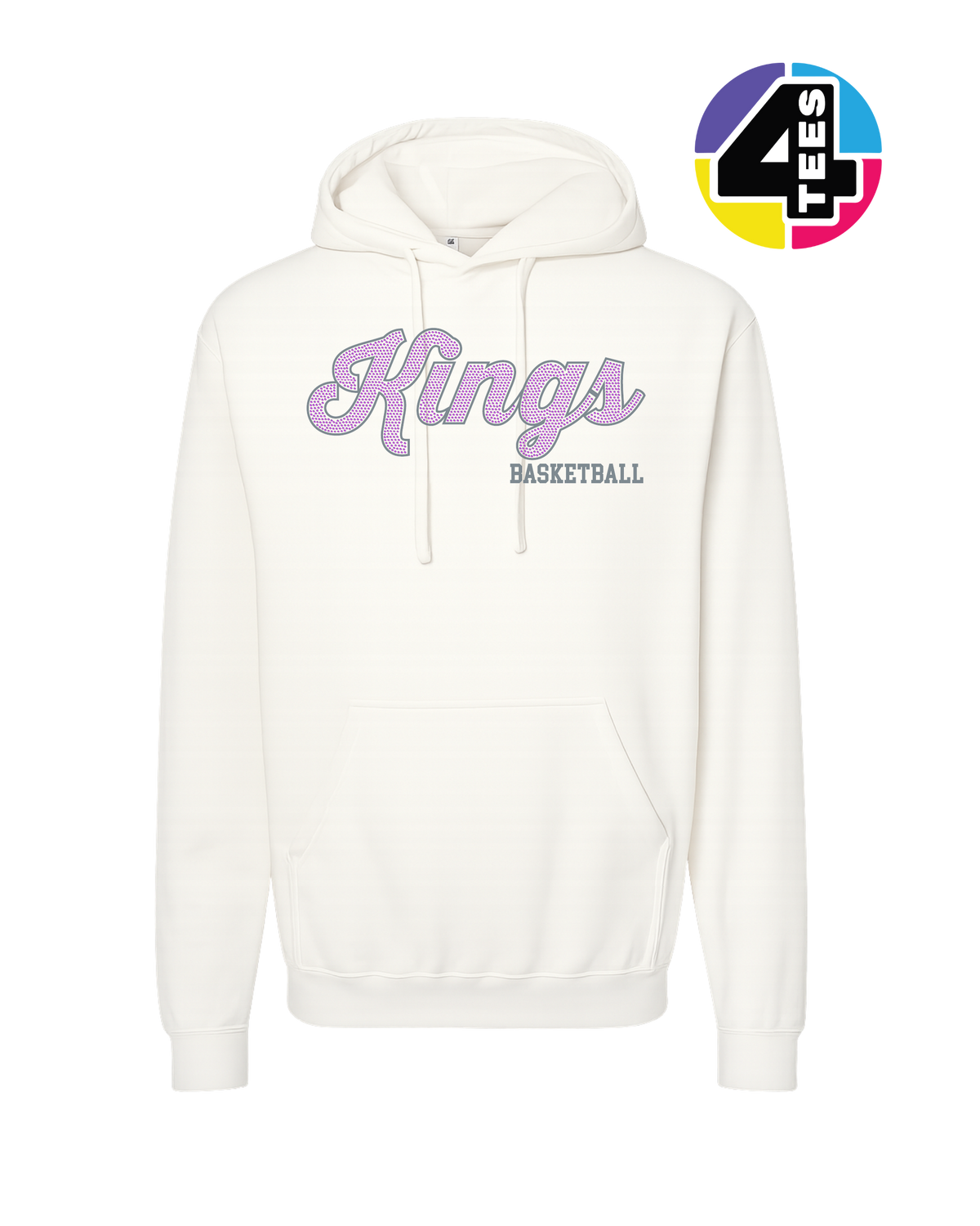 Kings Spangle Basketball Hoodie