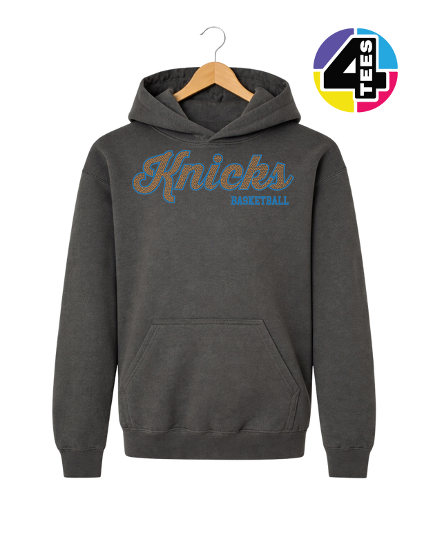Knicks Spangle Basketball Youth Hoodie