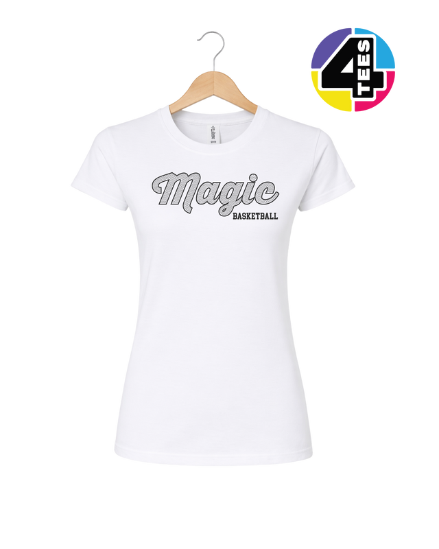 Magic Spangle Basketball Women's Tee