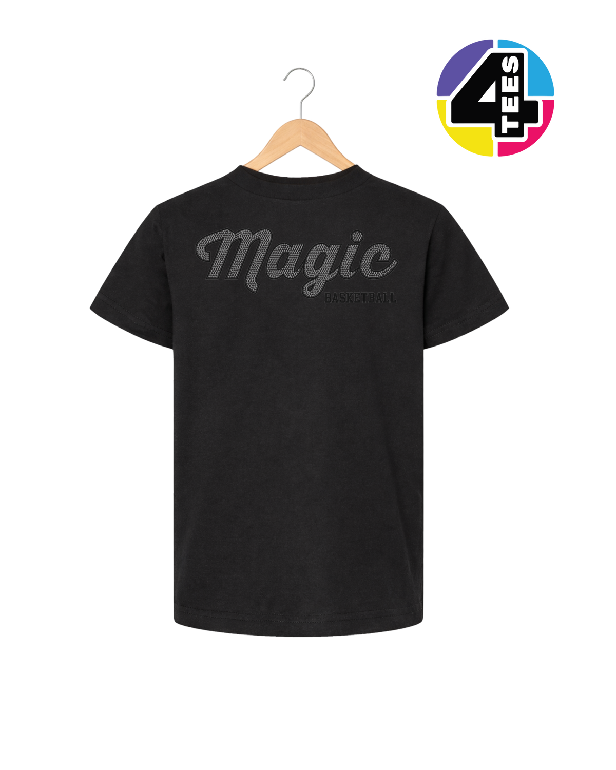 Magic Spangle Basketball Youth Tee