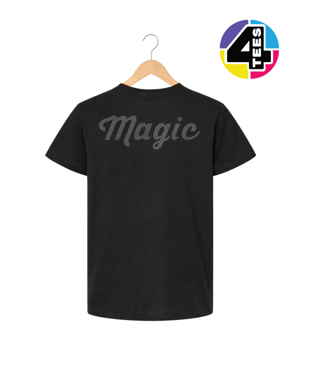 Magic Spangle Basketball Youth Tee