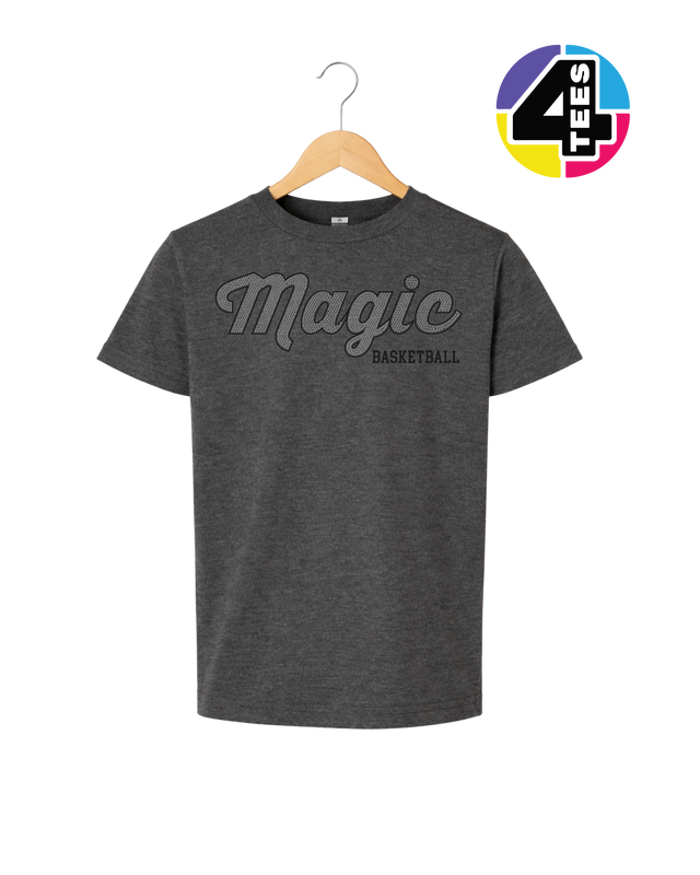 Magic Spangle Basketball Youth Tee