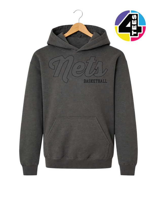 Nets Spangle Basketball Youth Hoodie