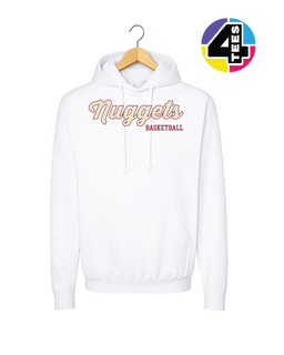 Nuggets Spangle Basketball Hoodie