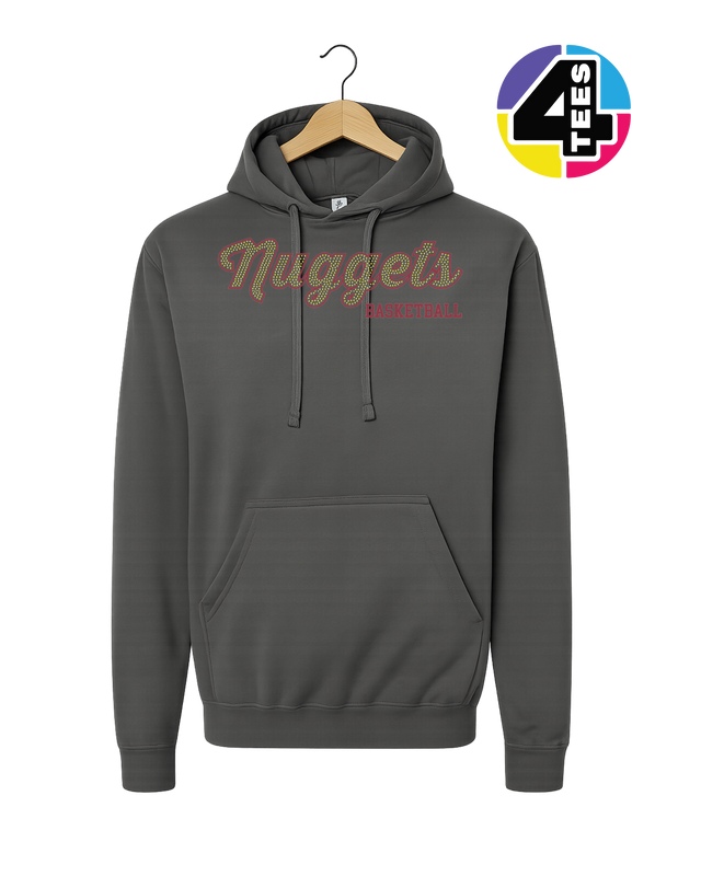 Nuggets Spangle Basketball Hoodie