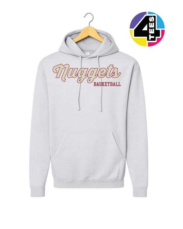 Nuggets Spangle Basketball Hoodie