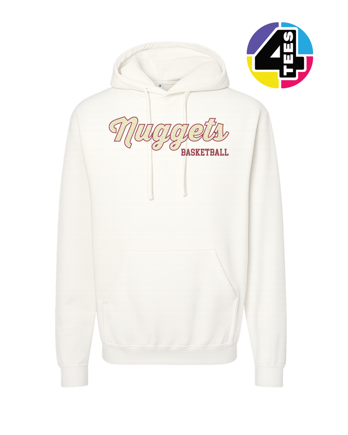 Nuggets Spangle Basketball Hoodie