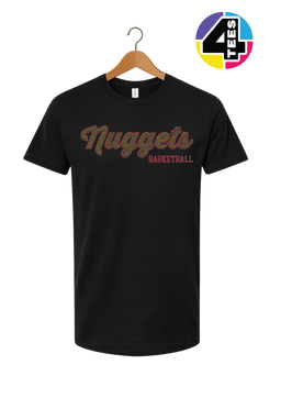 Nuggets Spangle Basketball Tee