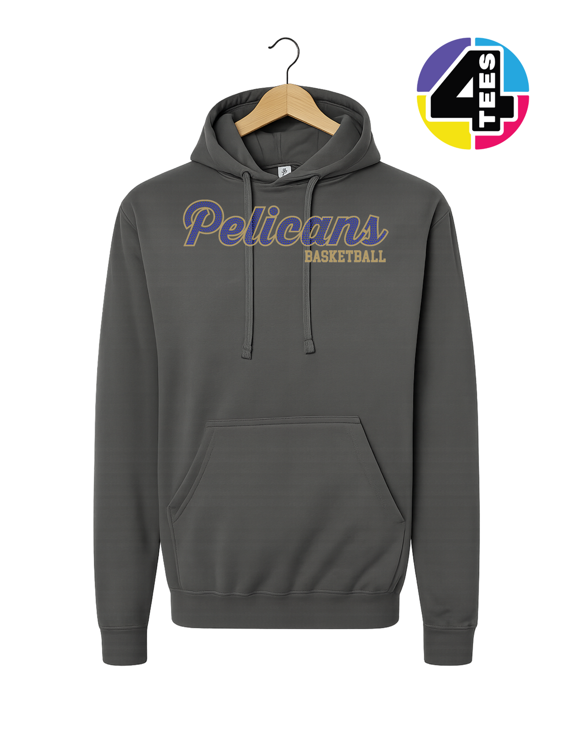 Pelicans Spangle Basketball Hoodie
