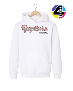 Raptors Spangle Basketball Youth Hoodie