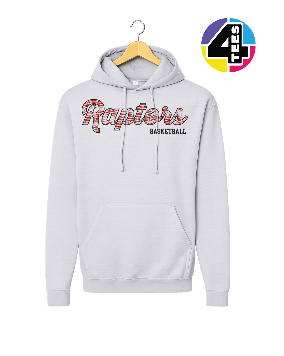 Raptors Spangle Basketball Hoodie