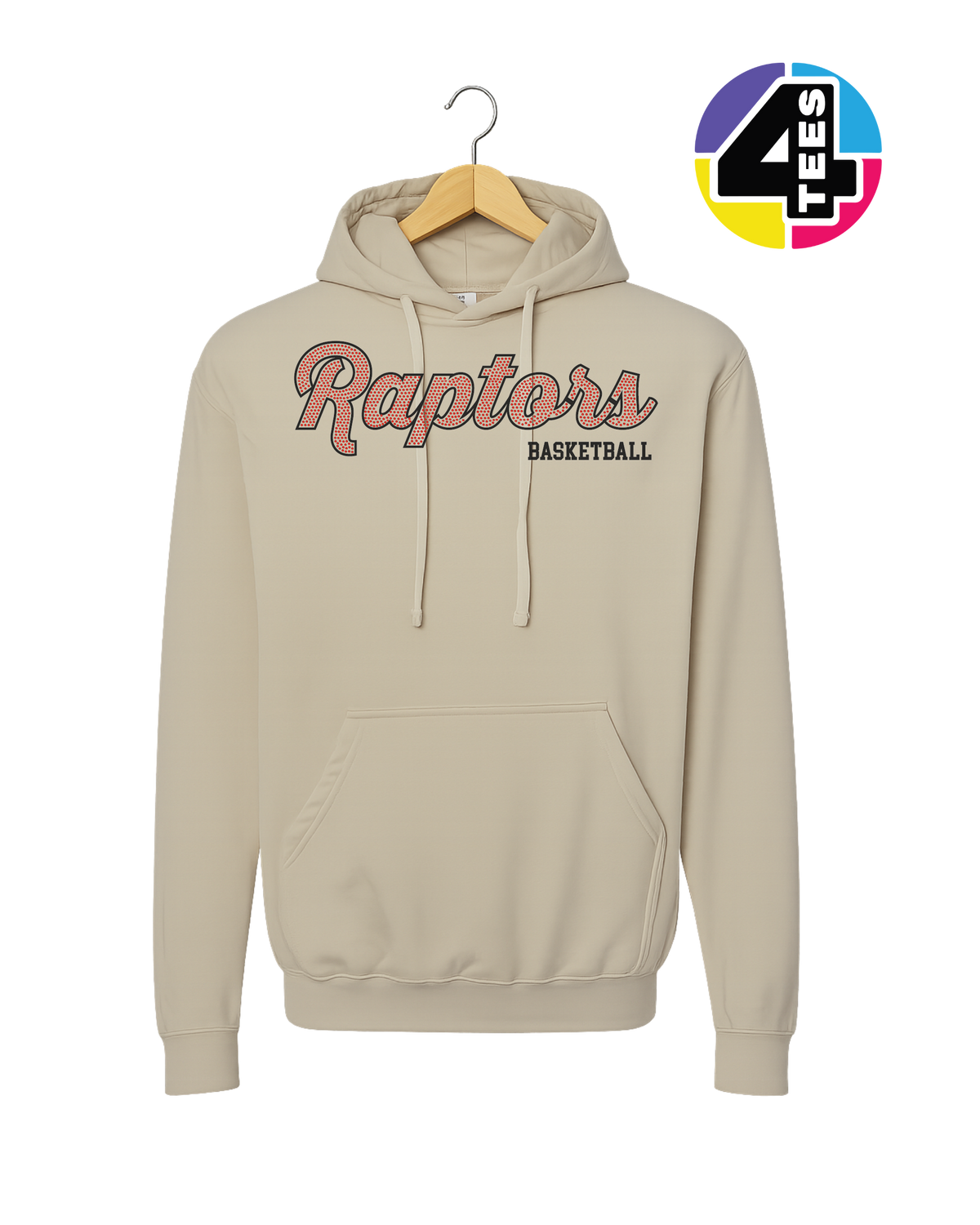 Raptors Spangle Basketball Hoodie