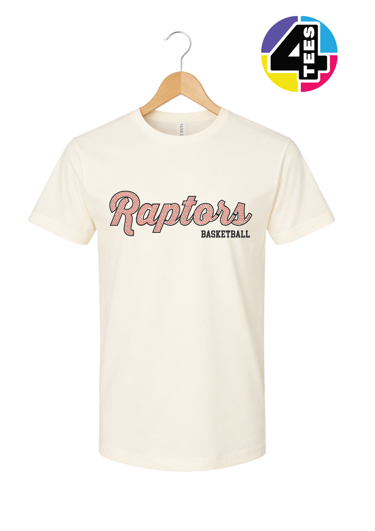 Raptors Spangle Basketball Tee