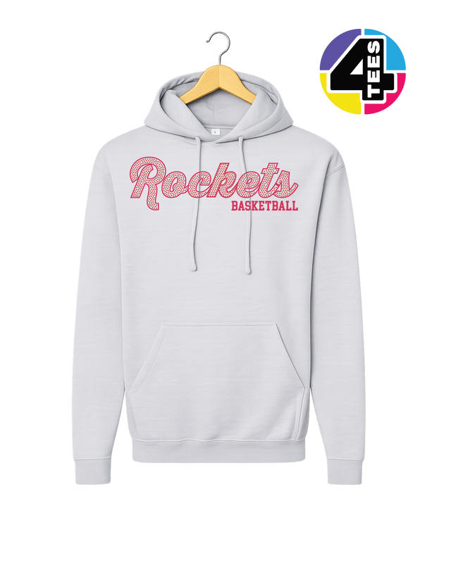 Rockets Spangle Basketball Hoodie