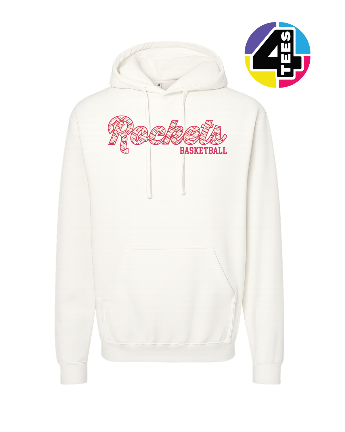 Rockets Spangle Basketball Hoodie