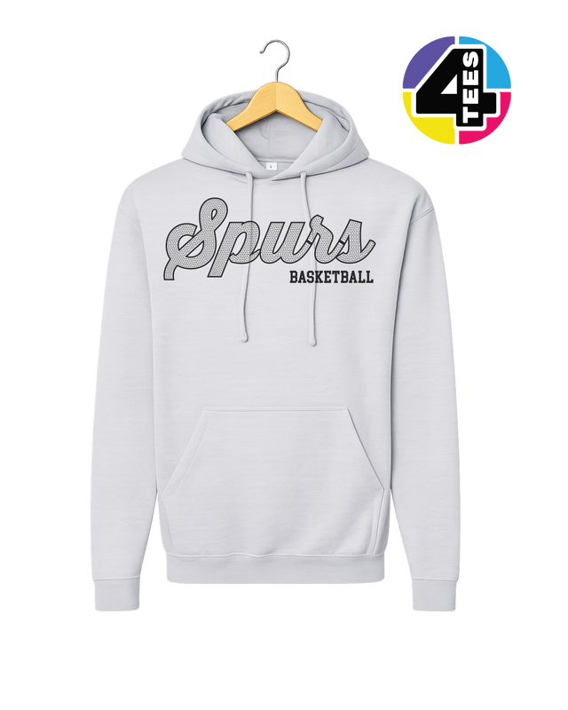 Spurs Spangle Basketball Hoodie