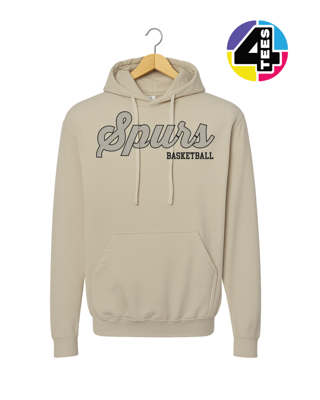 Spurs Spangle Basketball Hoodie