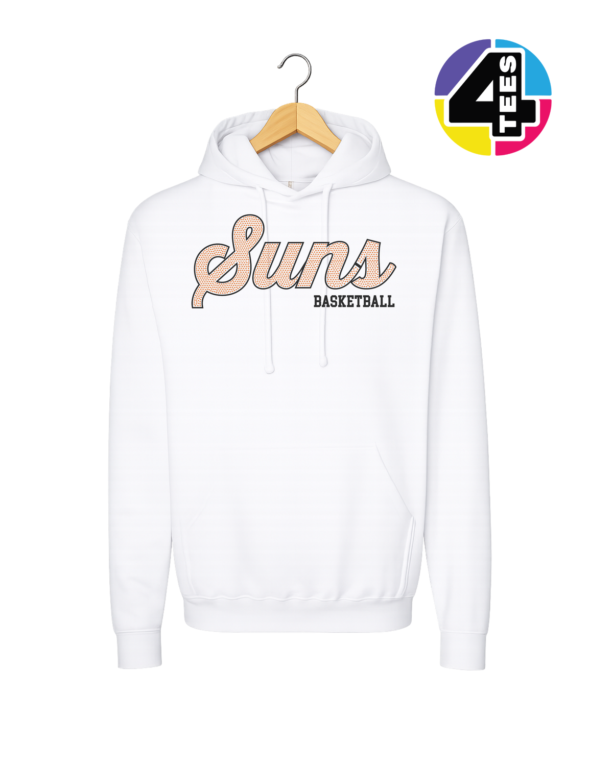 Suns Spangle Basketball Hoodie
