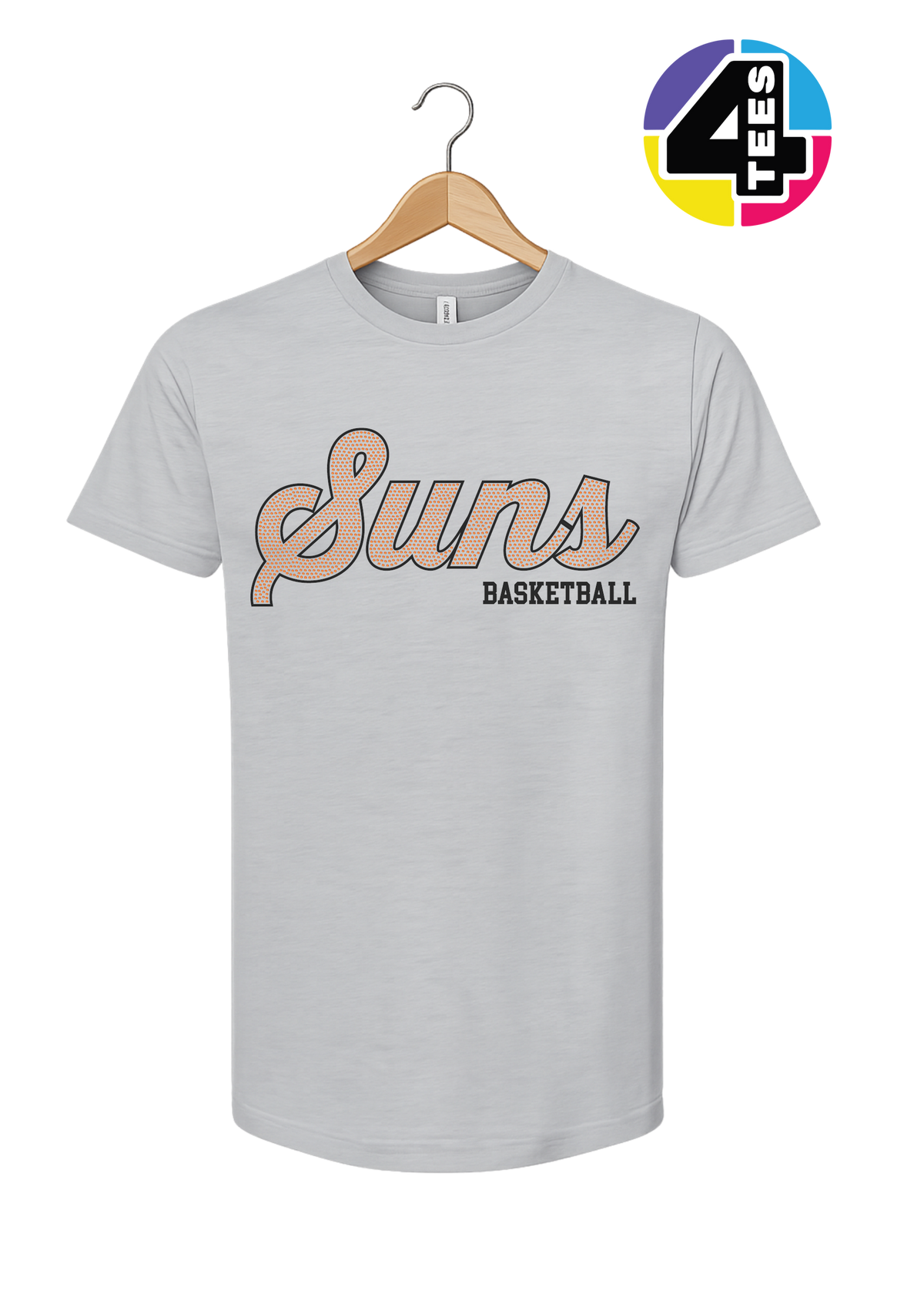 Suns Spangle Basketball Tee