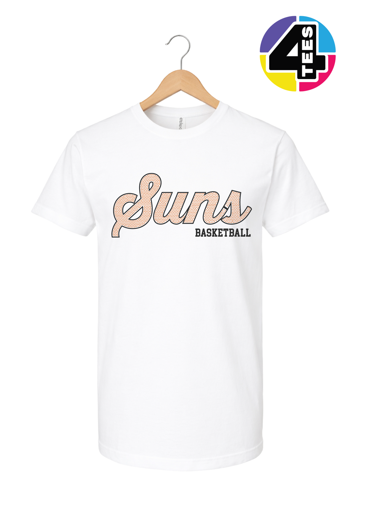 Suns Spangle Basketball Tee