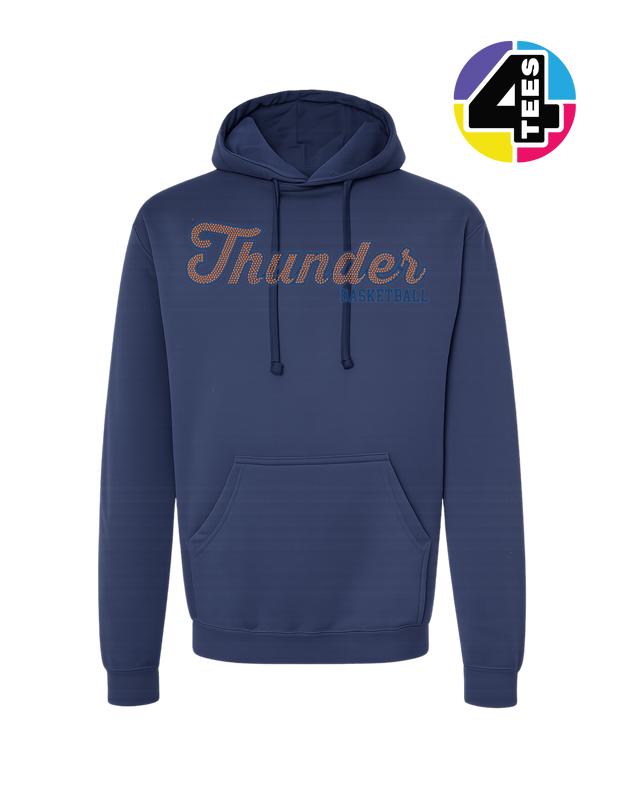 Thunder Spangle Basketball Hoodie