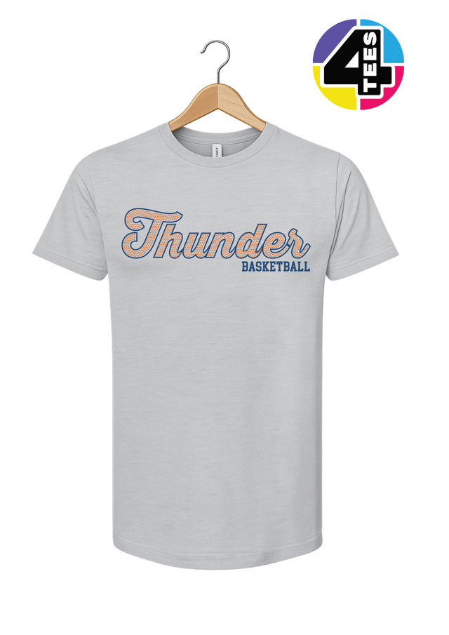 Thunder Spangle Basketball Tee