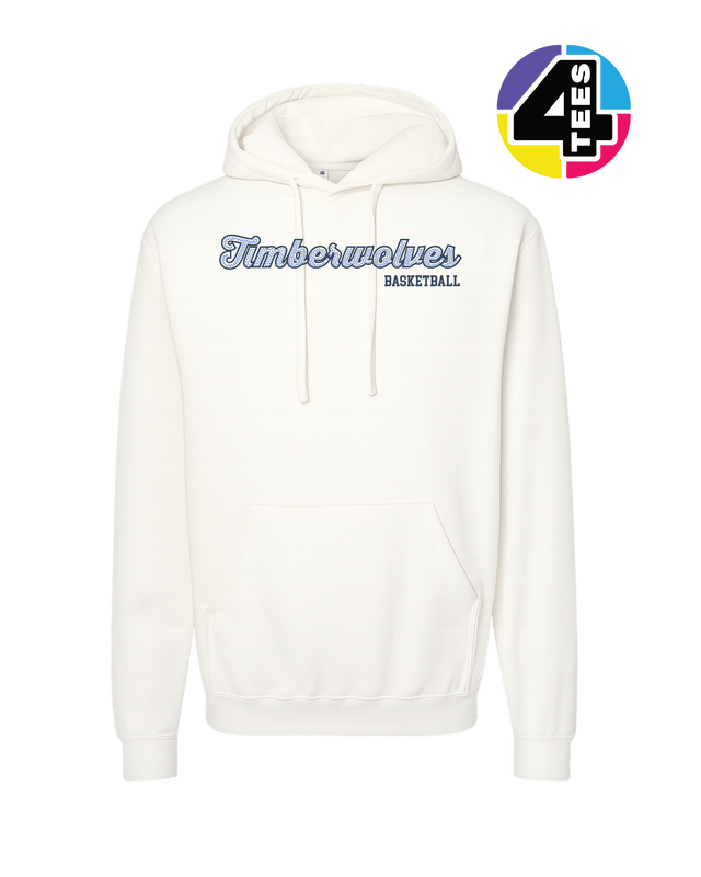 Timberwolves Spangle Basketball Hoodie