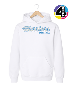 Warriors Spangle Basketball Youth Hoodie