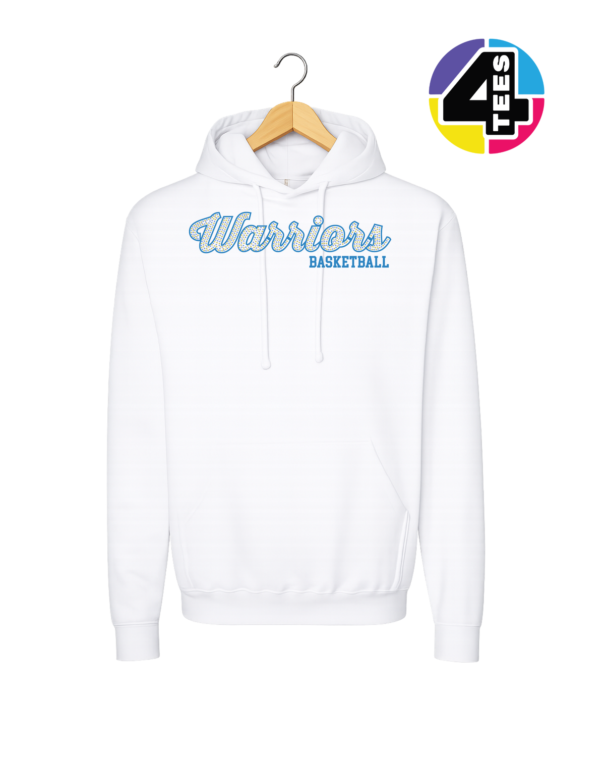 Warriors Spangle Basketball Hoodie