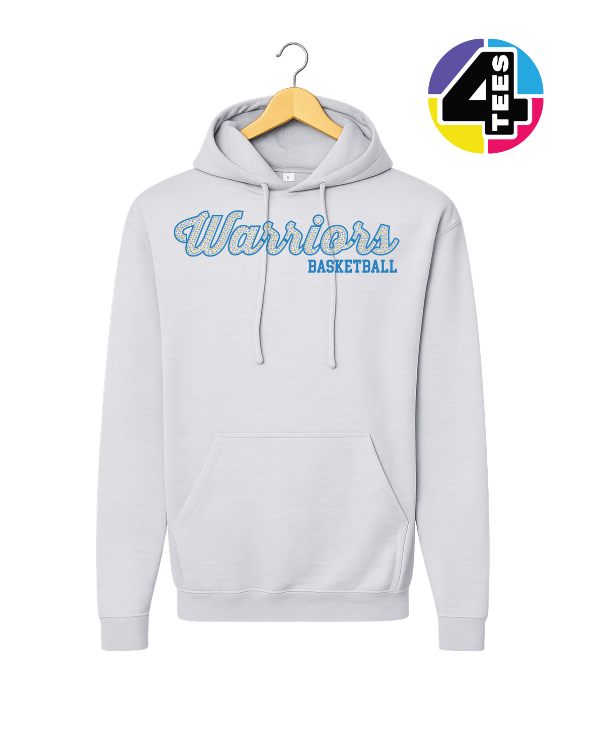 Warriors Spangle Basketball Hoodie