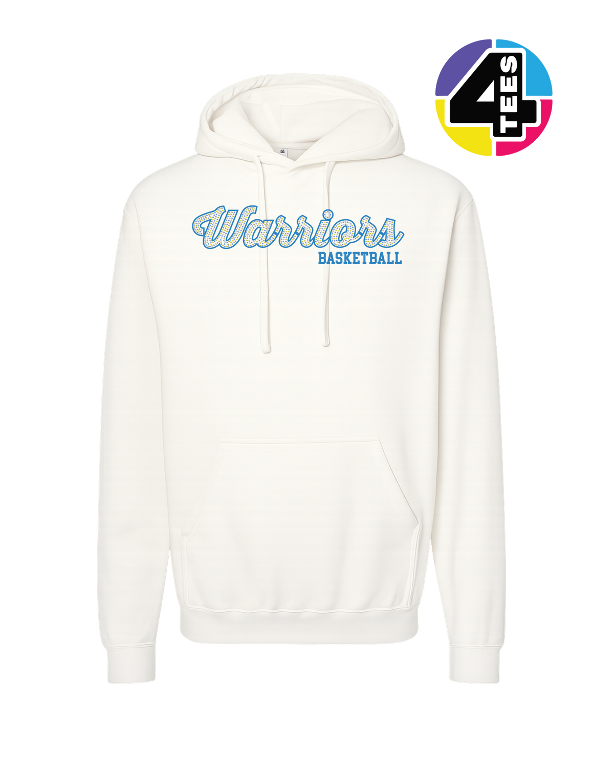 Warriors Spangle Basketball Hoodie