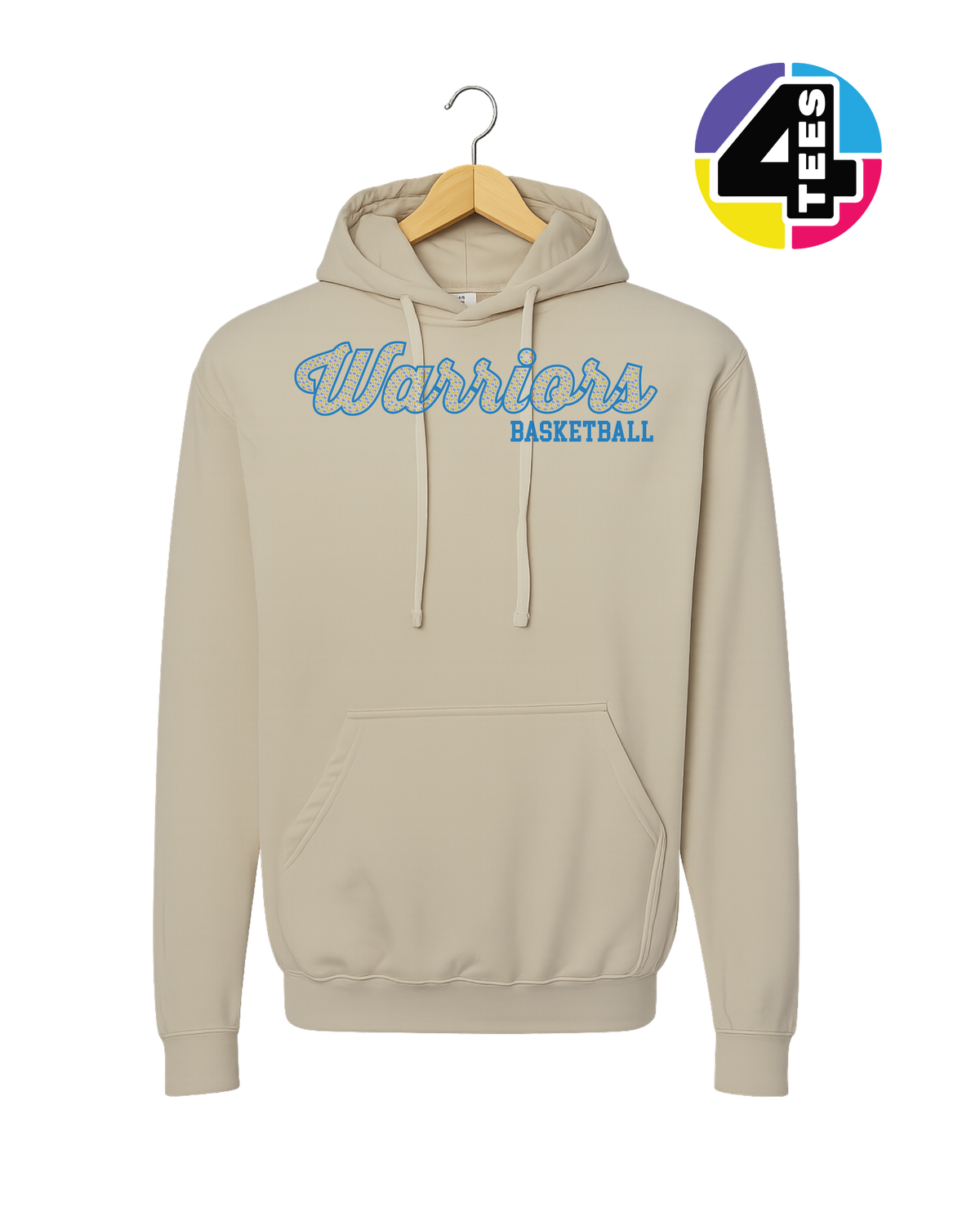 Warriors Spangle Basketball Hoodie