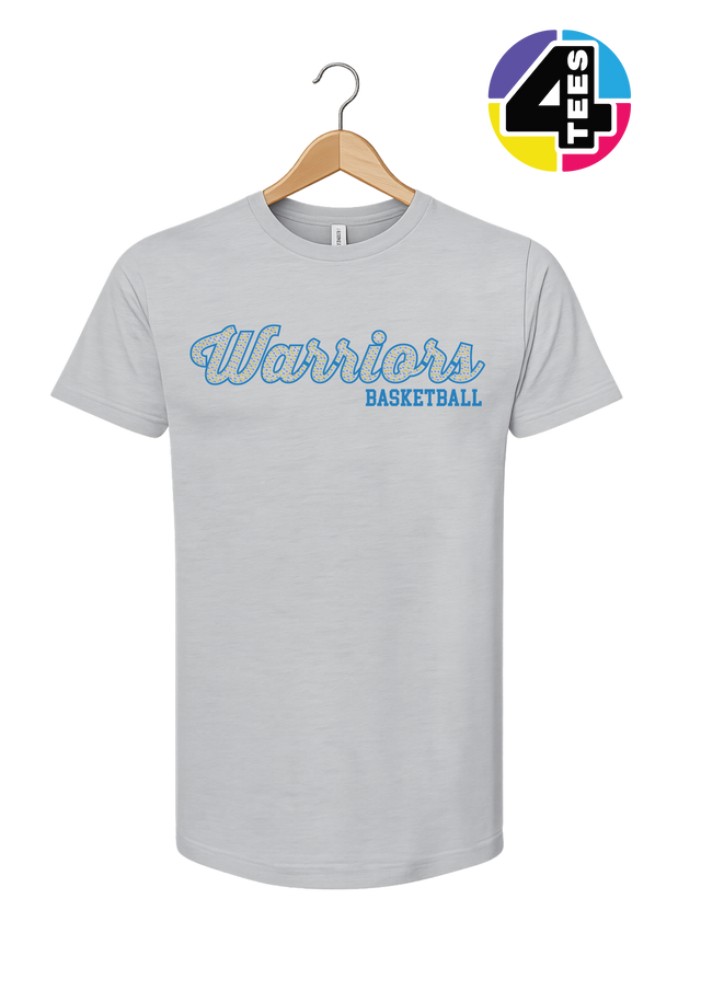Warriors Spangle Basketball Tee