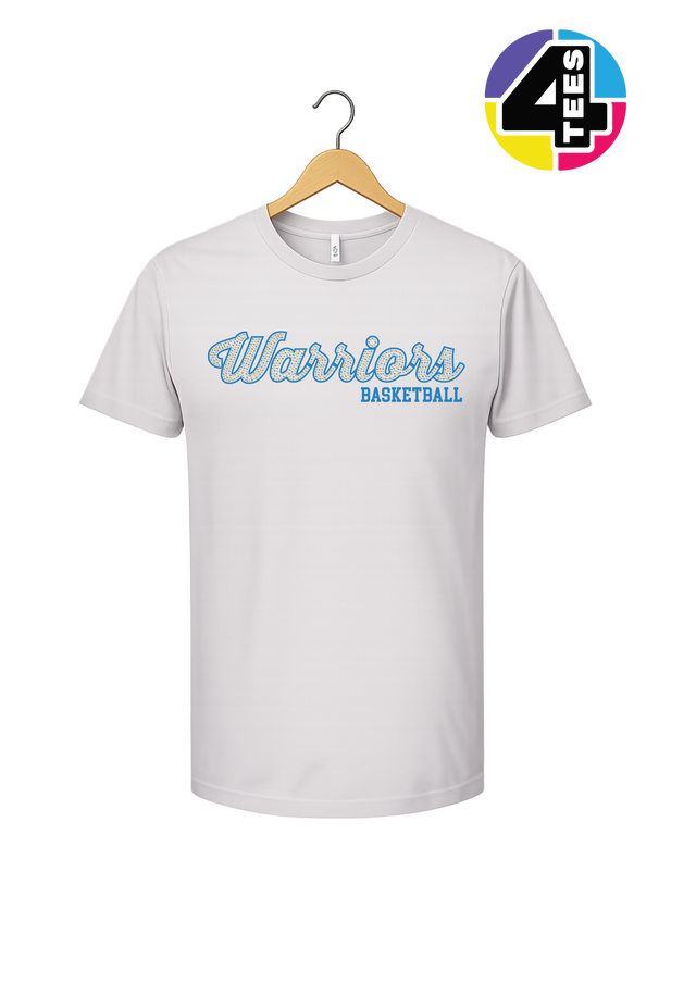Warriors Spangle Basketball Tee