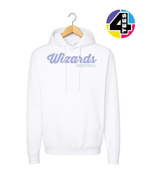 Wizards Spangle Basketball Hoodie