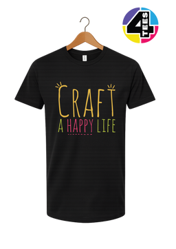 Craft a Happy Life Tee