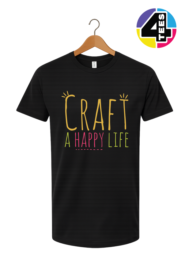 Craft a Happy Life Tee