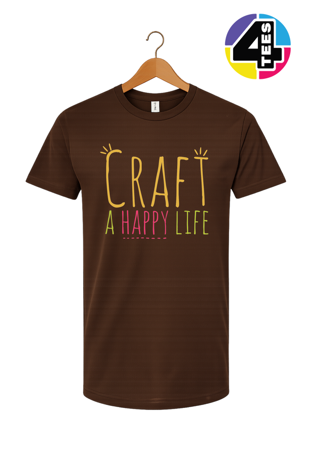 Craft a Happy Life Tee