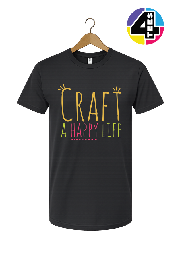 Craft a Happy Life Tee