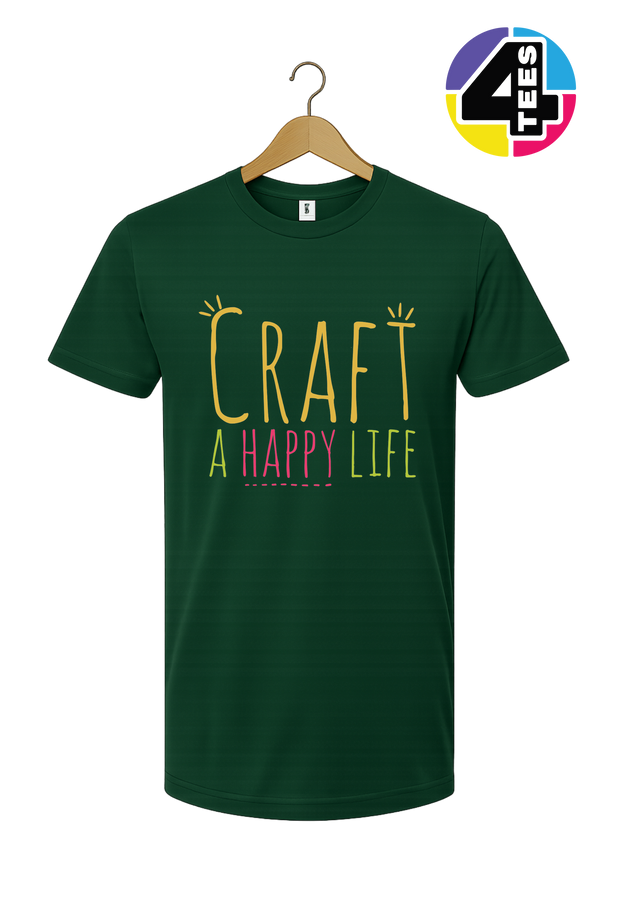 Craft a Happy Life Tee