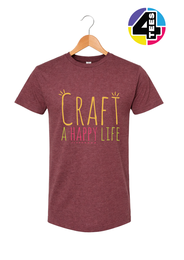 Craft a Happy Life Tee