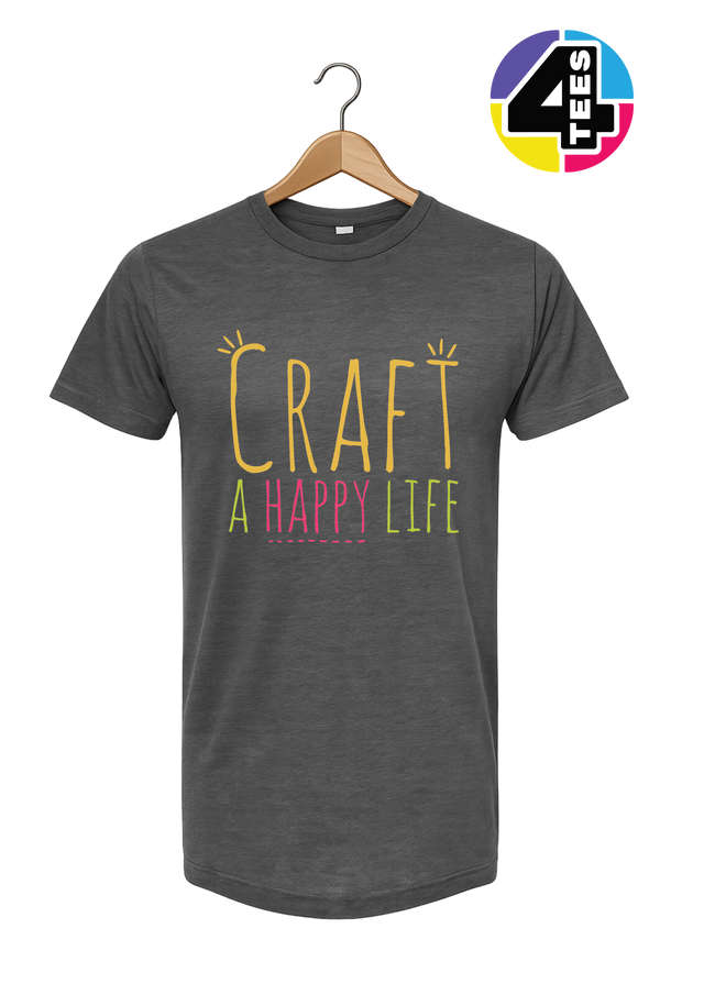 Craft a Happy Life Tee