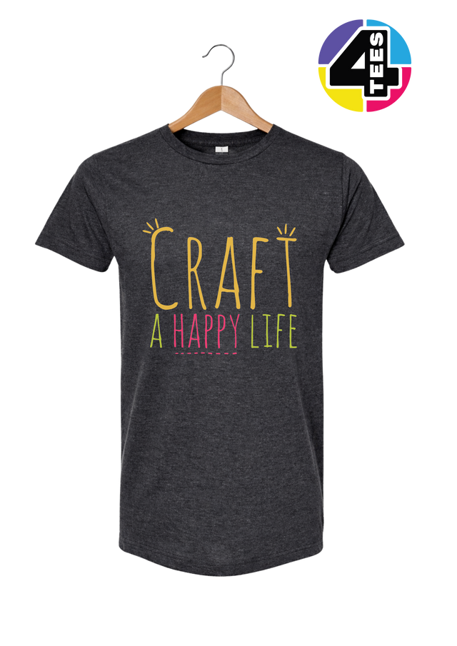 Craft a Happy Life Tee