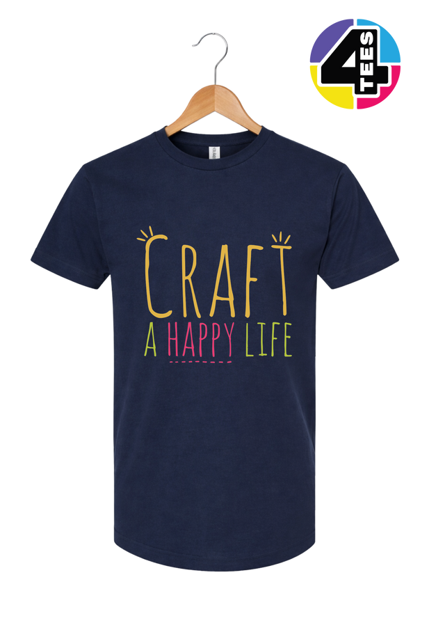 Craft a Happy Life Tee