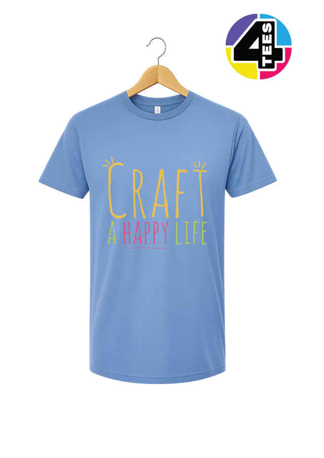 Craft a Happy Life Tee