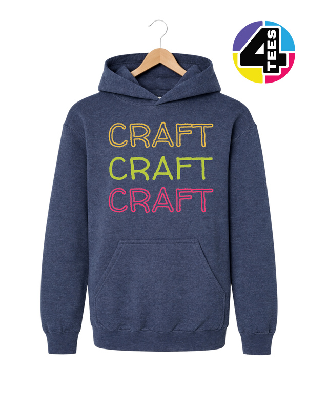 Craft It Loud Youth Hoodie